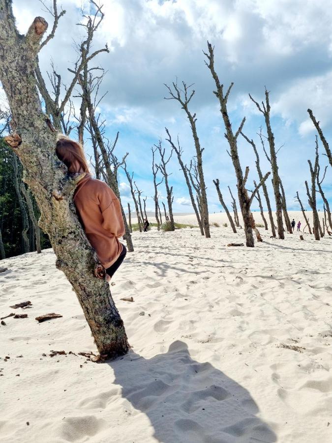 Siedlisko Na Wydmach, Domki Klimatyzowane Łeba Exterior foto